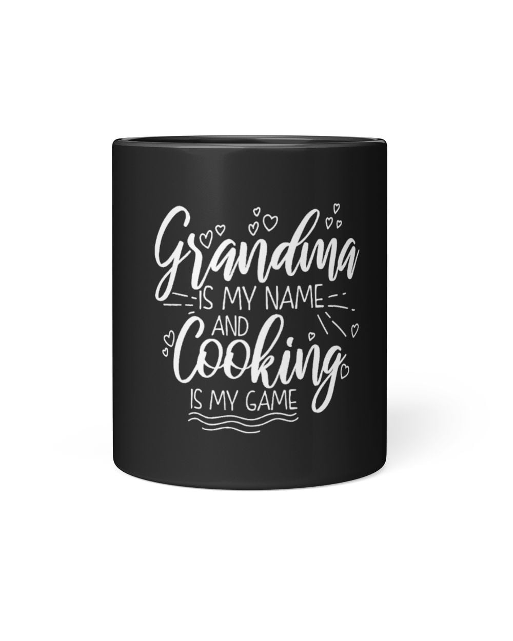 Womens Grandma Is My Name and Cooking is My Game Funny Grandmother